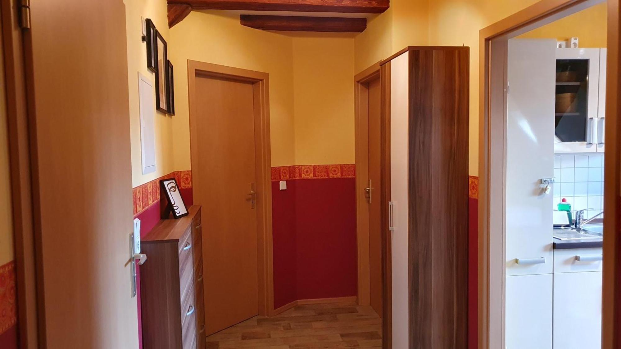 Ferienwohnung Im Gutshof Direkt Gegenueber Dem Schloss, Rhododendronpark Mit Terrasse Und Wlan Kromlau Ngoại thất bức ảnh